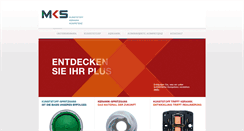 Desktop Screenshot of mks-gmbh.de